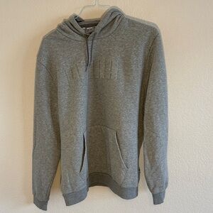 Puma Gray Pullover Hoodie XL
